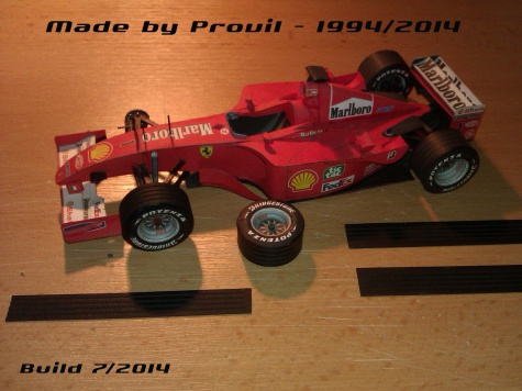 Ferrari F2001/050 - (1) Michael Schumacher Ferrari F2001/050 - (1) Michael Schumacher