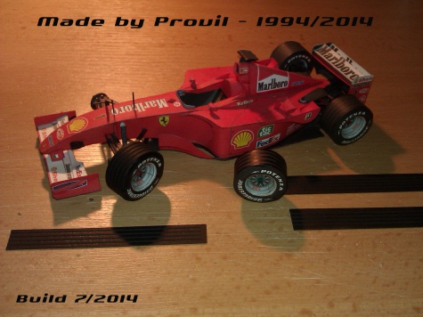 Ferrari F2001/050 - (1) Michael Schumacher Ferrari F2001/050 - (1) Michael Schumacher