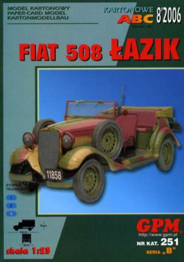 Fiat 508 Lazik (Plná velikost v novém okně) Fiat 508 Lazik