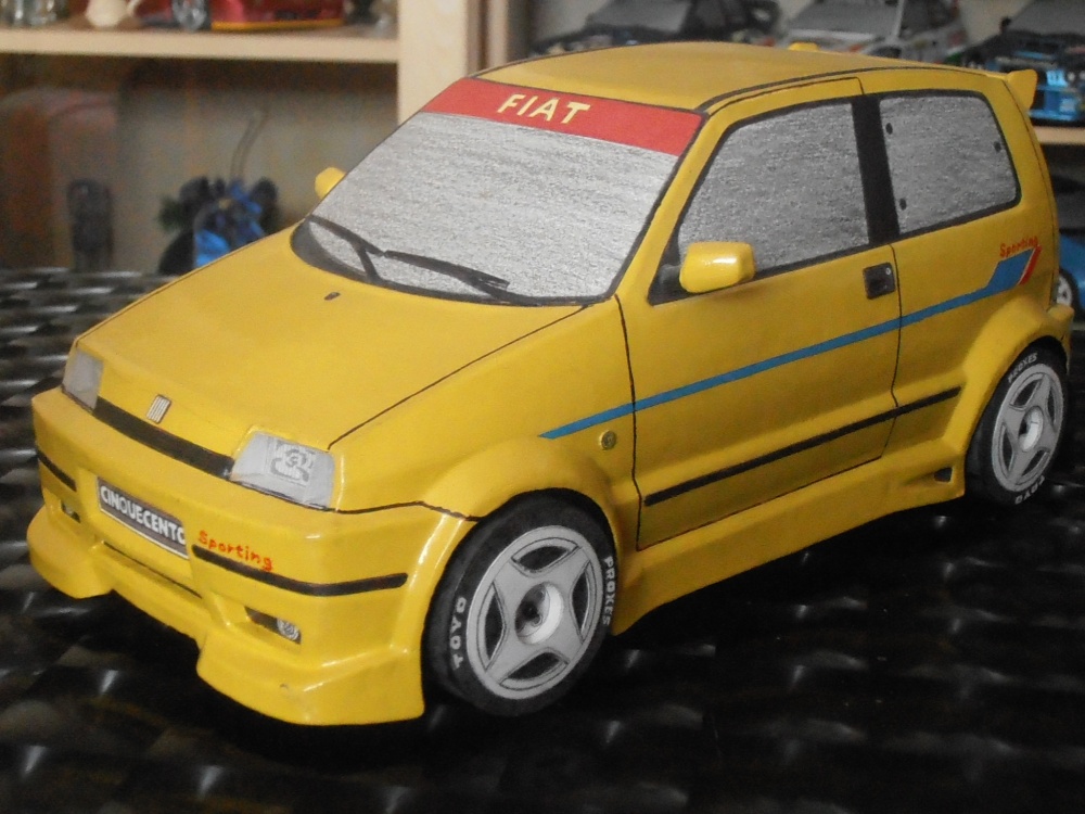 Fiat Cinquecento Sporting (Pln� velikost v nov�m okn�) Fiat Cinquecento Sporting
