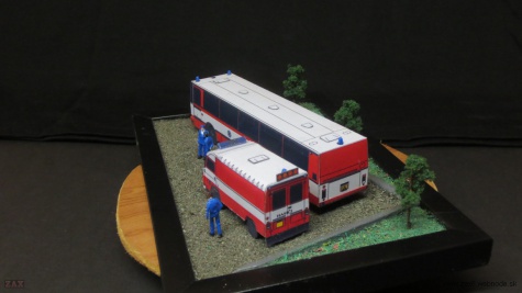 Firebox diorama Firebox diorama