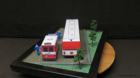 Firebox diorama Firebox diorama