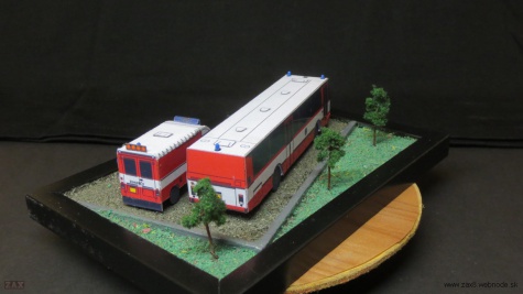 Firebox diorama Firebox diorama