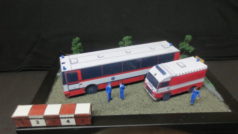 Firebox diorama