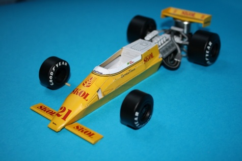 Fittipaldi F7 Ford - Argentine GP1980- K.Rosberg Fittipaldi F7 Ford - Argentine GP1980- K.Rosberg