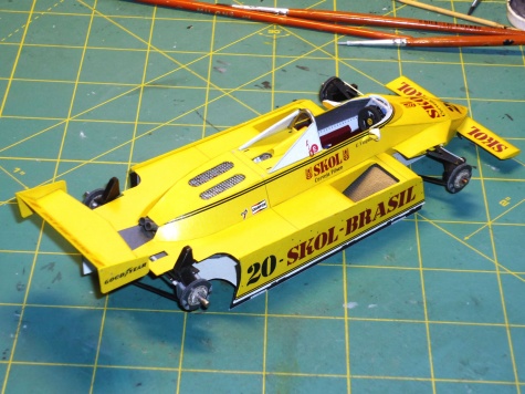 Fittipaldi F8 - Emerson Fittipaldi - GP V.Británie 1980 Fittipaldi F8 - Emerson Fittipaldi - GP V.Británie 1980