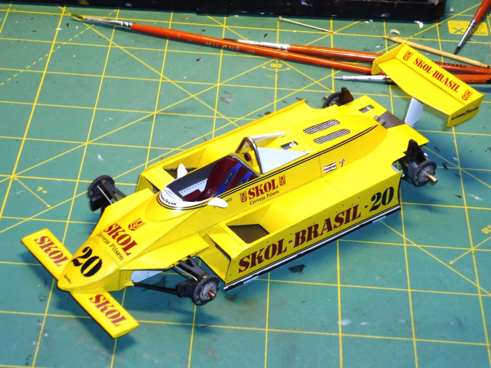 Fittipaldi F8 - Emerson Fittipaldi - GP V.Británie 1980 (Plná velikost v novém okně) Fittipaldi F8 - Emerson Fittipaldi - GP V.Británie 1980