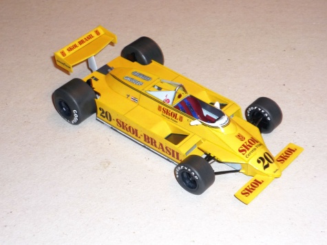 Fittipaldi F8 - Emerson Fittipaldi - GP V.Británie 1980 Fittipaldi F8 - Emerson Fittipaldi - GP V.Británie 1980