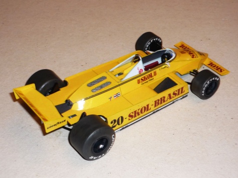 Fittipaldi F8 - Emerson Fittipaldi - GP V.Británie 1980 Fittipaldi F8 - Emerson Fittipaldi - GP V.Británie 1980