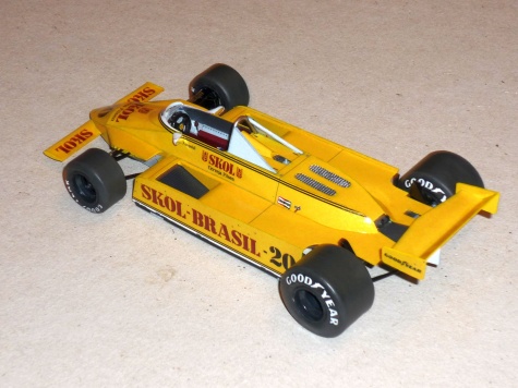 Fittipaldi F8 - Emerson Fittipaldi - GP V.Británie 1980 Fittipaldi F8 - Emerson Fittipaldi - GP V.Británie 1980