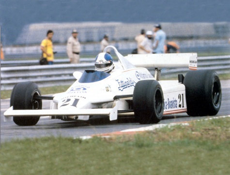 Fittipaldi F8C - Keke Rosberg - GP Belgie 1981 Fittipaldi F8C - Keke Rosberg - GP Belgie 1981