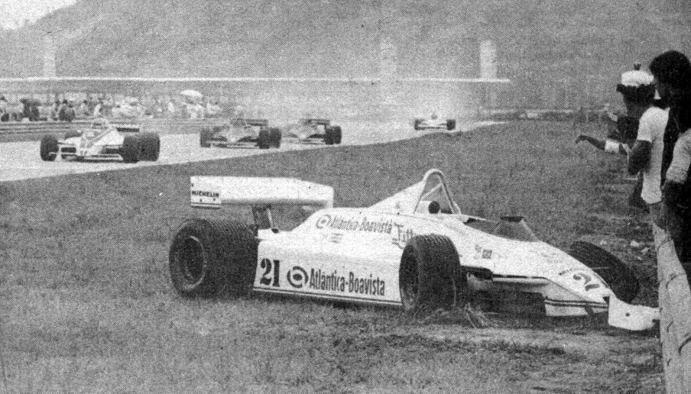 Fittipaldi F8C - Keke Rosberg - GP Belgie 1981 (Plná velikost v novém okně) Fittipaldi F8C - Keke Rosberg - GP Belgie 1981