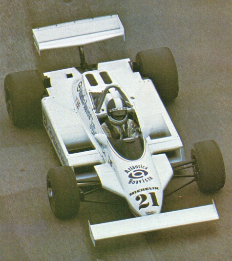 Fittipaldi F8C - Keke Rosberg - GP Belgie 1981 Fittipaldi F8C - Keke Rosberg - GP Belgie 1981
