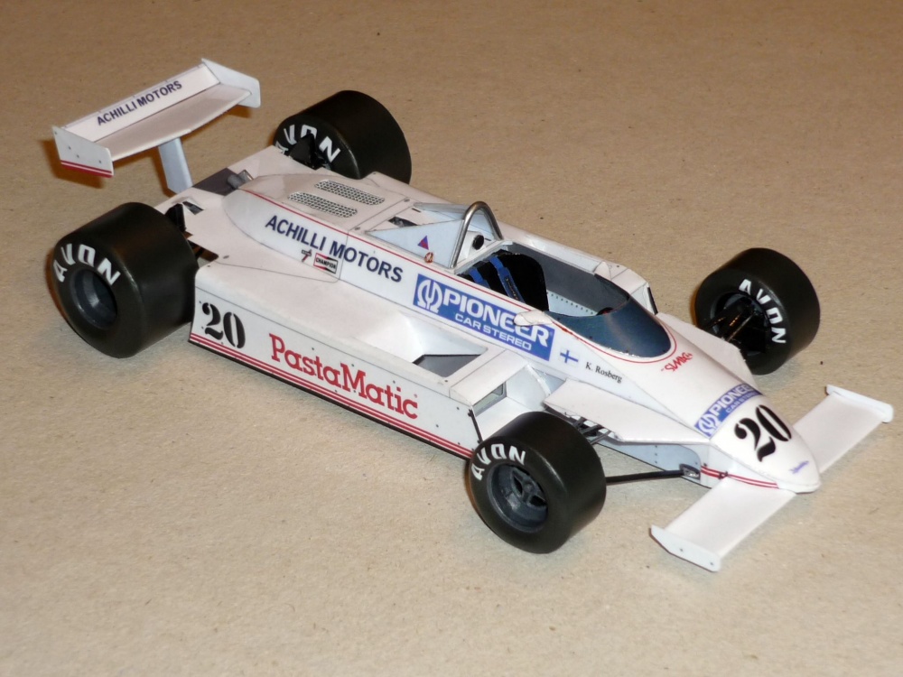 Fittipaldi F8C - Keke Rosberg - GP Belgie 1981 (Plná velikost v novém okně) Fittipaldi F8C - Keke Rosberg - GP Belgie 1981