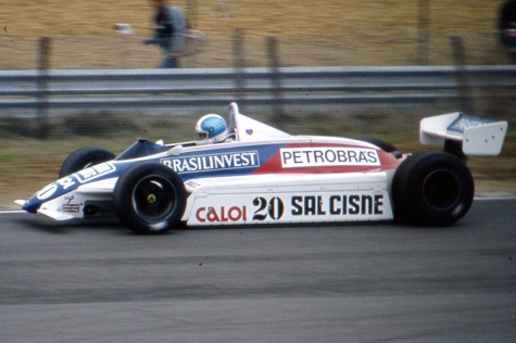 Fittipaldi F8D, 1982, Ch. Serra, GP Belgie Fittipaldi F8D, 1982, Ch. Serra, GP Belgie