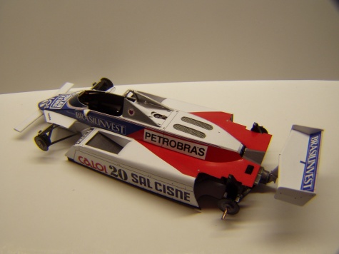 Fittipaldi F8D, 1982, Ch. Serra, GP Belgie