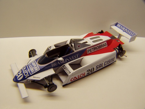 Fittipaldi F8D, 1982, Ch. Serra, GP Belgie