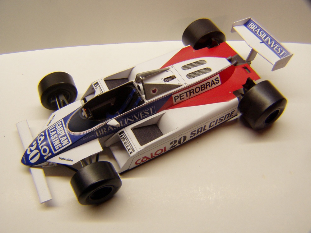 Fittipaldi F8D, 1982, Ch. Serra, GP Belgie