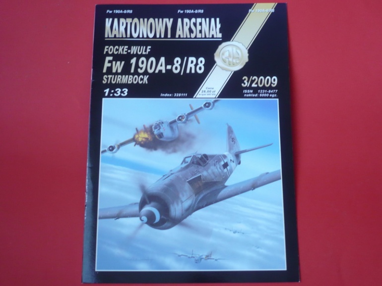 Focke Wulf 190 A-8 (Plná velikost v novém okně) Focke Wulf 190 A-8