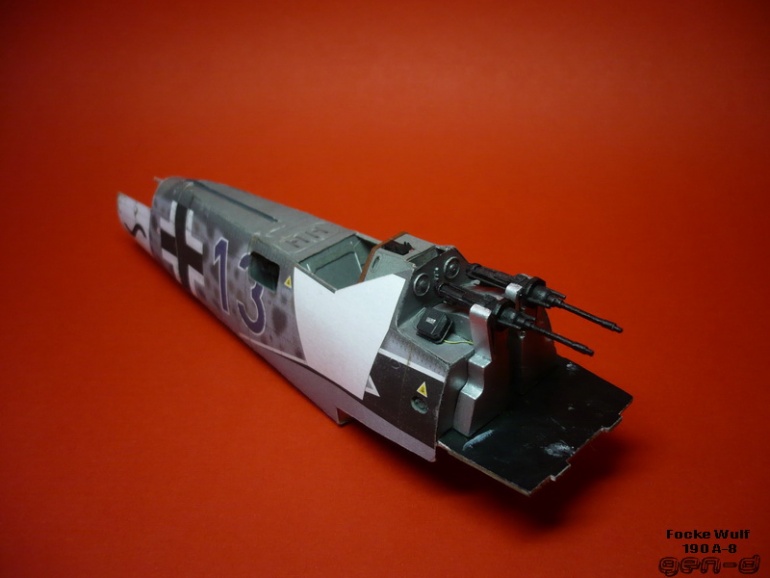 Focke Wulf 190 A-8 (Plná velikost v novém okně) Focke Wulf 190 A-8