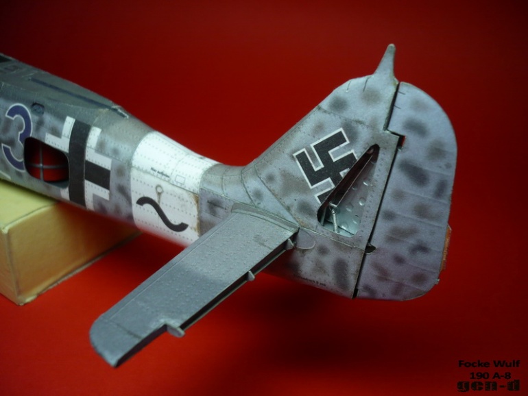 Focke Wulf 190 A-8 (Plná velikost v novém okně) Focke Wulf 190 A-8
