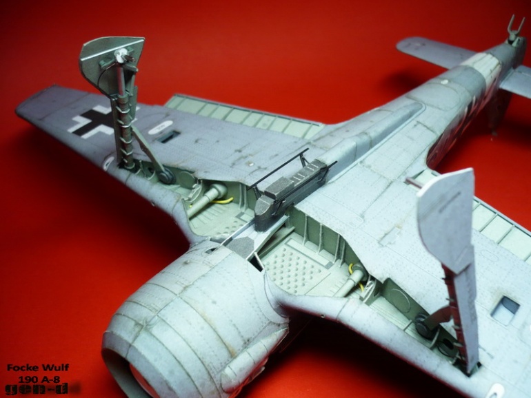 Focke Wulf 190 A-8 (Plná velikost v novém okně) Focke Wulf 190 A-8