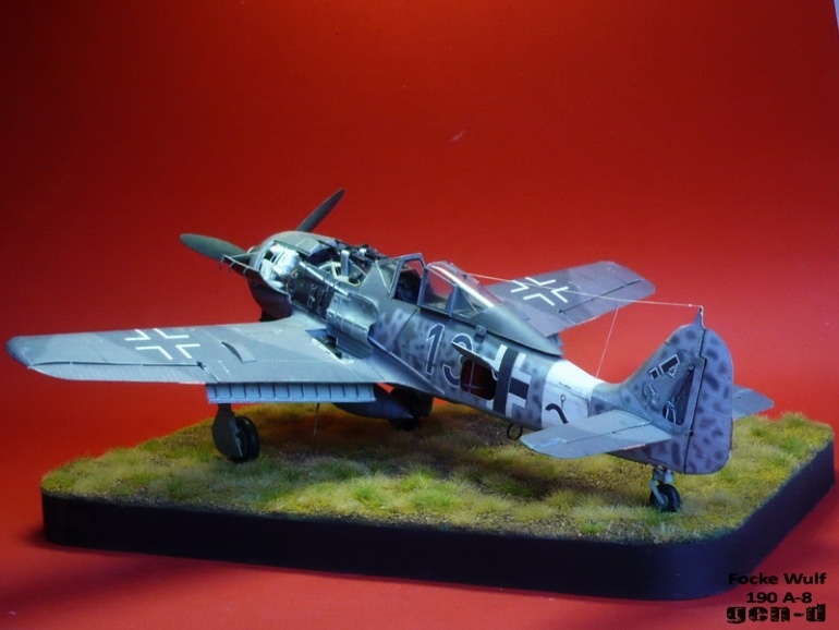 Focke Wulf 190 A-8 (Pln� velikost v nov�m okn�) Focke Wulf 190 A-8
