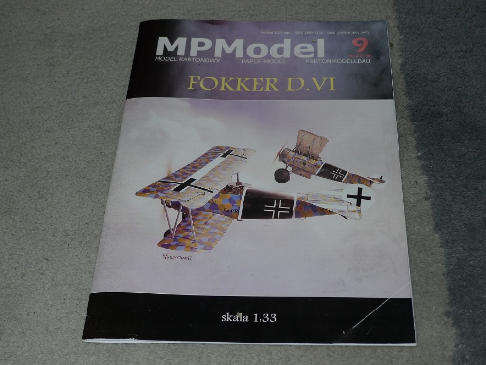 Fokker D.VI (Plná velikost v novém okně) Fokker D.VI