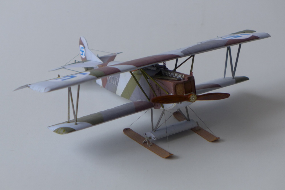 Fokker D.VII - zimní verze (Plná velikost v novém okně) Fokker D.VII - zimní verze