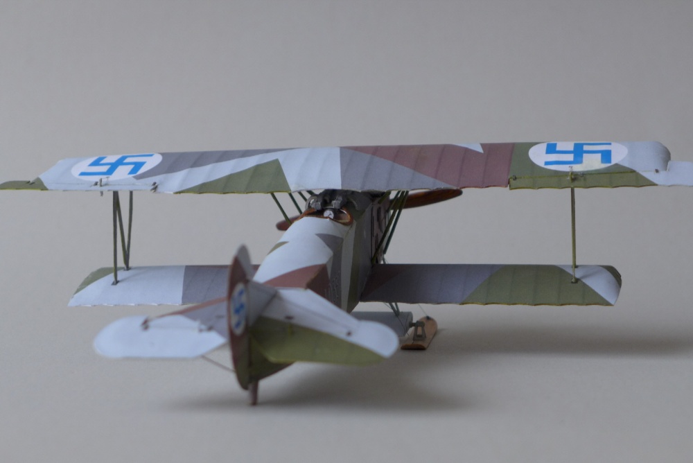 Fokker D.VII - zimní verze (Plná velikost v novém okně) Fokker D.VII - zimní verze