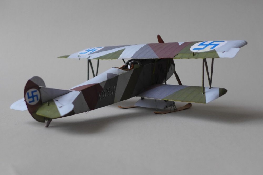 Fokker D.VII - zimní verze (Plná velikost v novém okně) Fokker D.VII - zimní verze