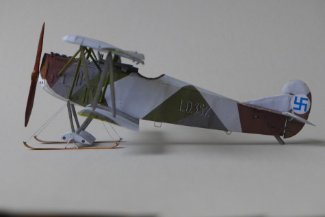 Fokker D.VII - zimní verze Fokker D.VII - zimní verze