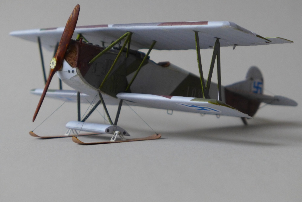 Fokker D.VII - zimní verze (Plná velikost v novém okně) Fokker D.VII - zimní verze
