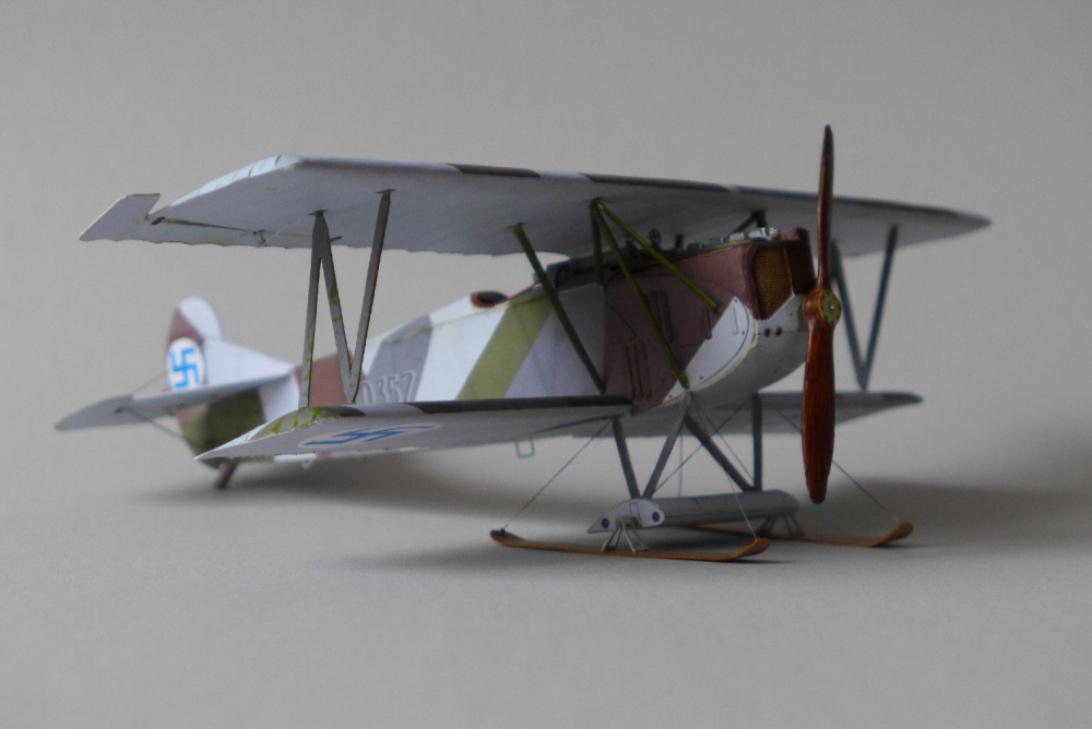 Fokker D.VII - zimní verze (Plná velikost v novém okně) Fokker D.VII - zimní verze