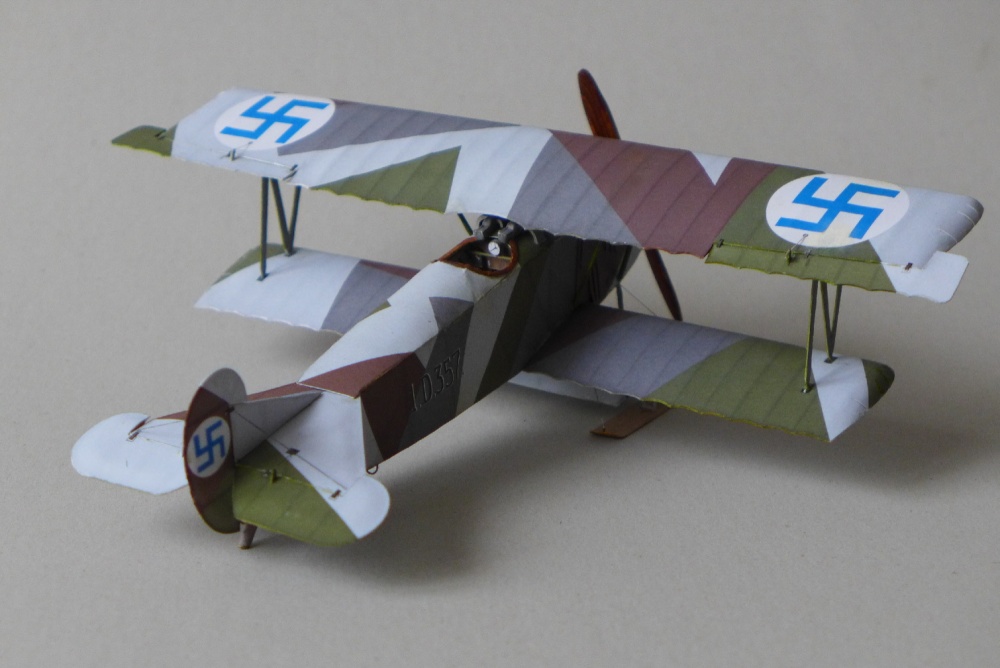 Fokker D.VII - zimní verze (Plná velikost v novém okně) Fokker D.VII - zimní verze