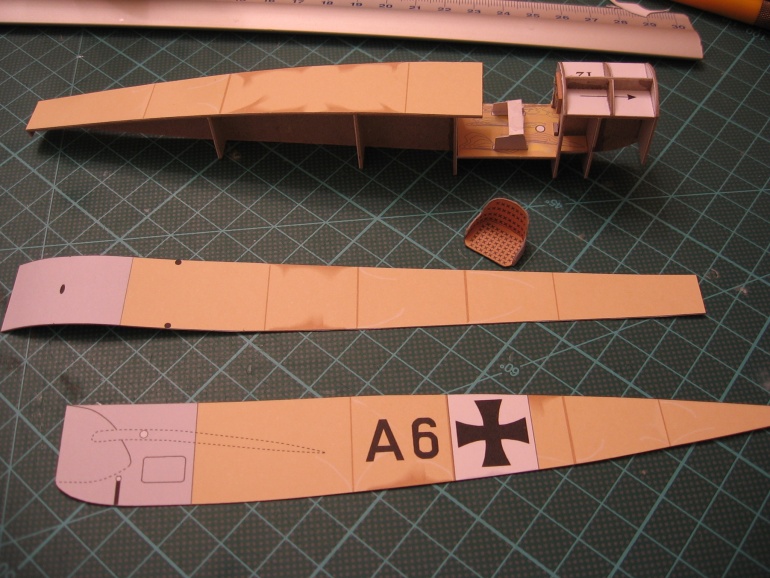 Fokker E-III (Plná velikost v novém okně) Fokker E-III