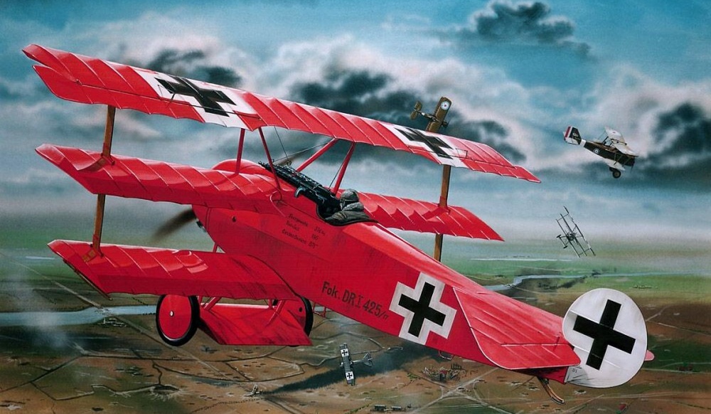 Fokker Dr.1 (Plná velikost v novém okně) Fokker Dr.1