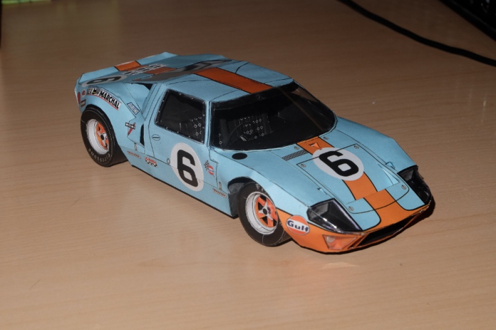 Ford GT40 MK1 (Plná velikost v novém okně) Ford GT40 MK1