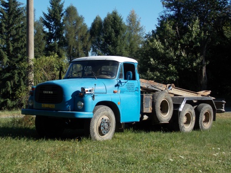 FOTO Tatra 148 AD 20 + T 148 nosi� kontejner�