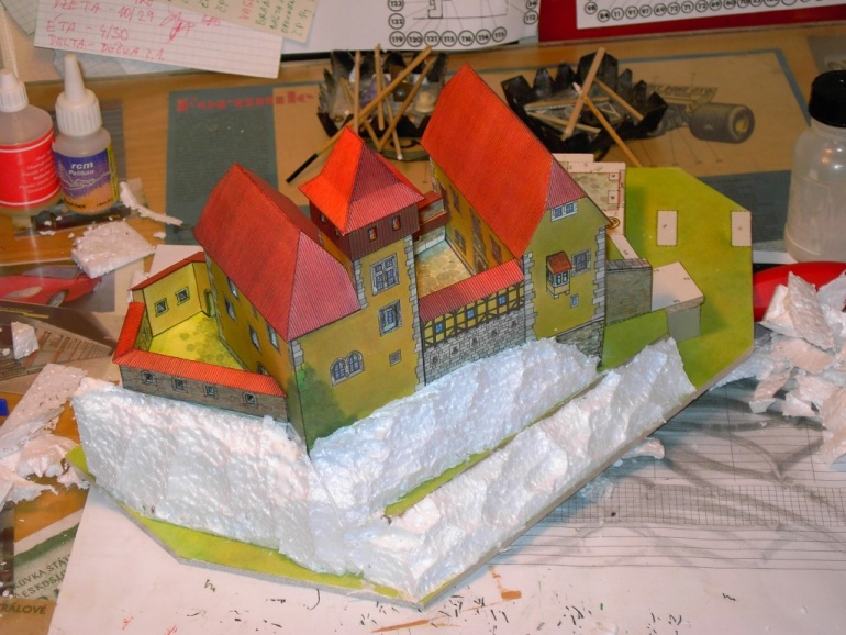 GOTICKÝ HRAD LITICE (Plná velikost v novém okně) GOTICKÝ HRAD LITICE