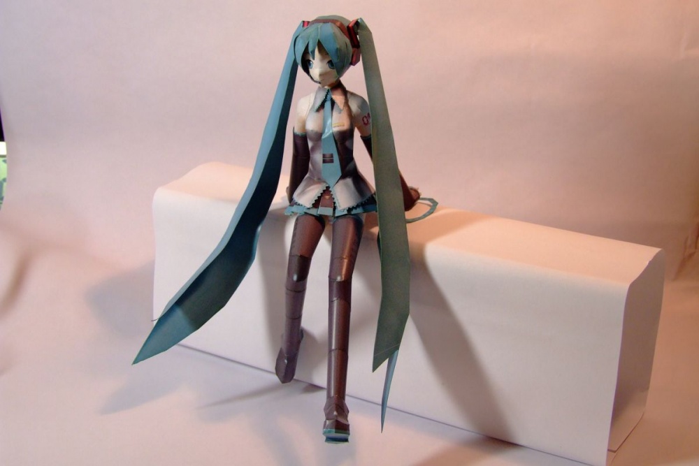 Hatsune Miku (Plná velikost v novém okně) Hatsune Miku