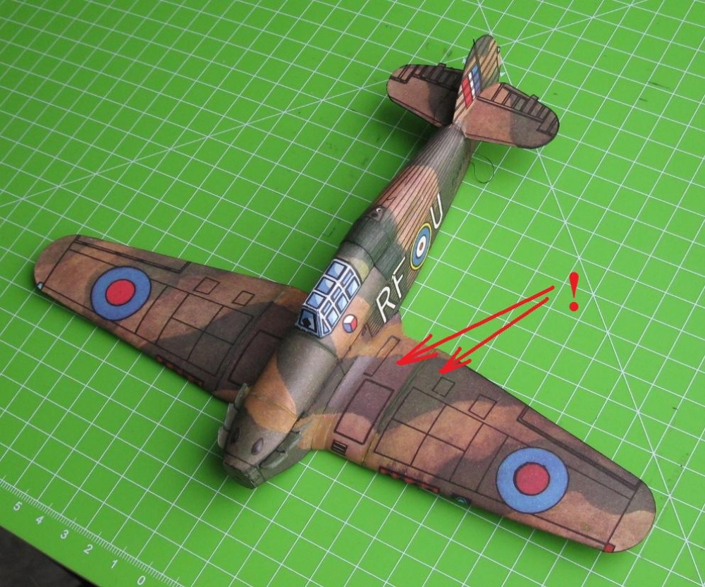 Hawker Hurricane Mk. I (Plná velikost v novém okně) Hawker Hurricane Mk. I