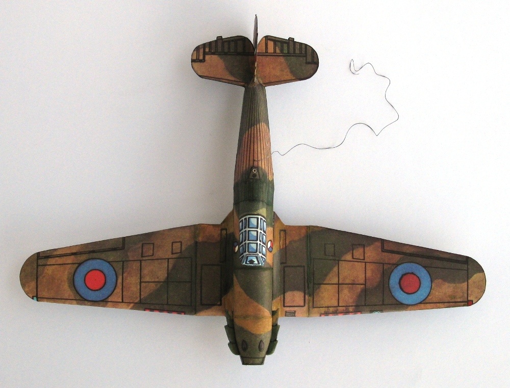 Hawker Hurricane Mk. I (Plná velikost v novém okně) Hawker Hurricane Mk. I