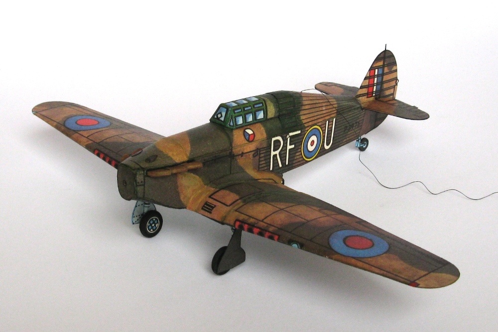 Hawker Hurricane Mk. I (Plná velikost v novém okně) Hawker Hurricane Mk. I