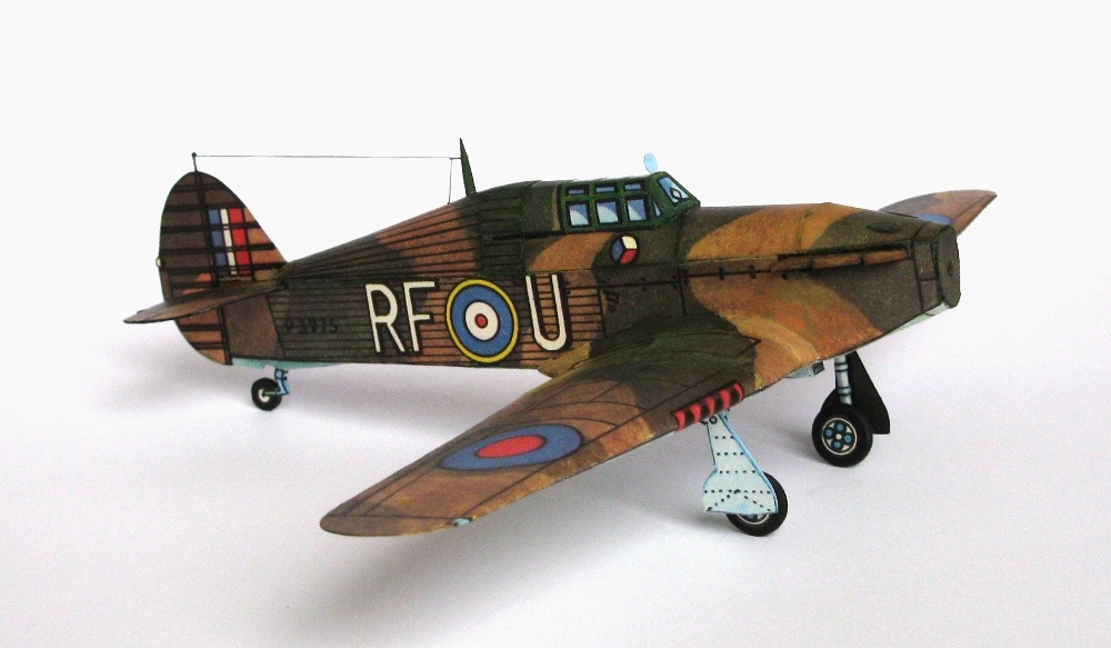 Hawker Hurricane Mk. I (Plná velikost v novém okně) Hawker Hurricane Mk. I