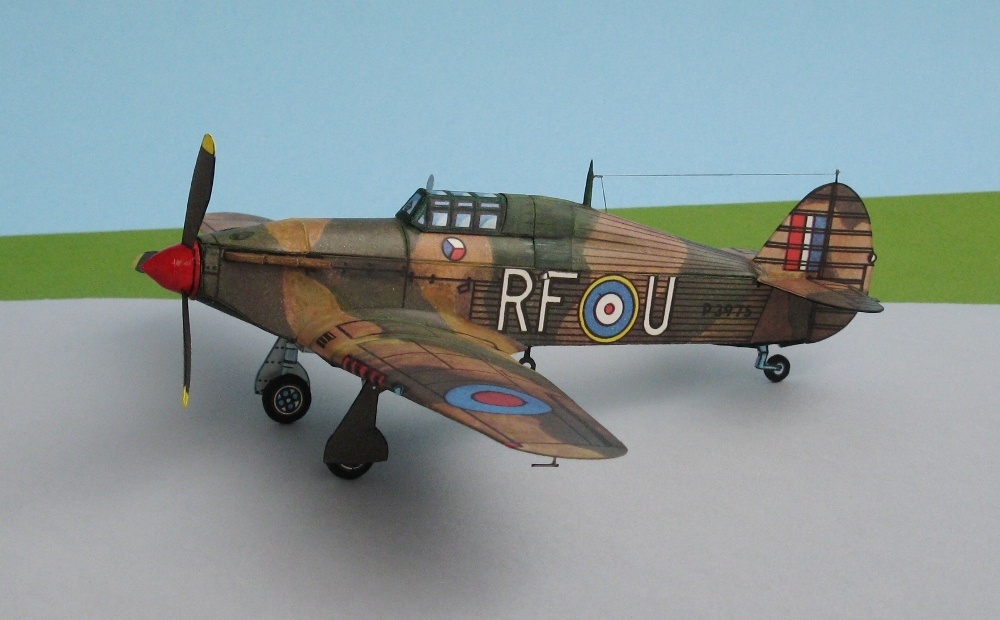 Hawker Hurricane Mk. I (Plná velikost v novém okně) Hawker Hurricane Mk. I