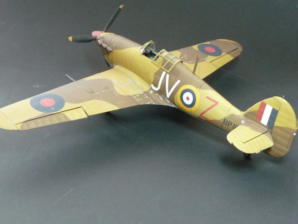 Hawker Hurricane Mk. IID (Plná velikost v novém okně) Hawker Hurricane Mk. IID