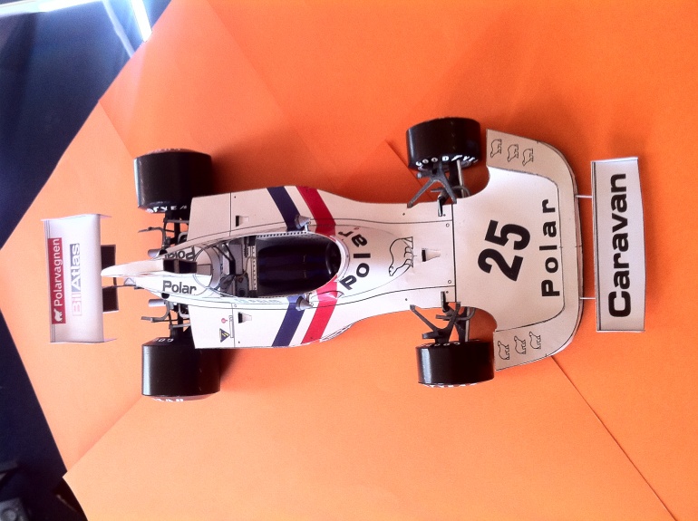Hesketh 308 B ,1975 , Monaco GP , Torsten Palm (Plná velikost v novém okně) Hesketh 308 B ,1975 , Monaco GP , Torsten Palm