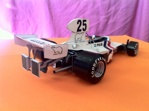Hesketh 308 B ,1975 , Monaco GP , Torsten Palm