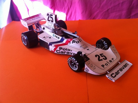 Hesketh 308 B ,1975 , Monaco GP , Torsten Palm